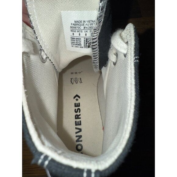 Converse Chuck Taylor All Star Lugged High-Top Sneaker - Black Size 8 - Picture 13 of 15